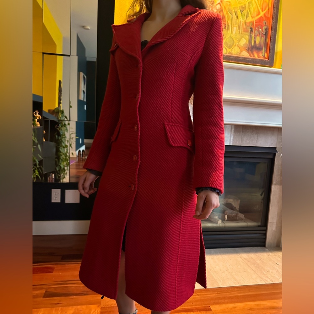 Fitted Wool Coat size XS